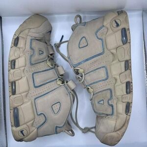 Nike Air More Uptempo Limestone Chunky Shoes Sneakers Size 12